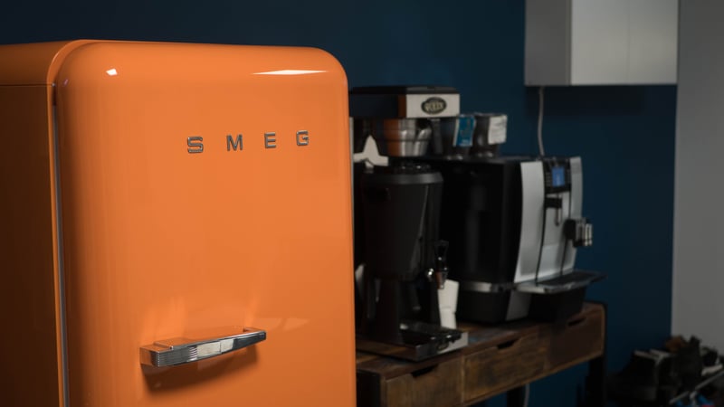 Our beloved Smeg refrigerator